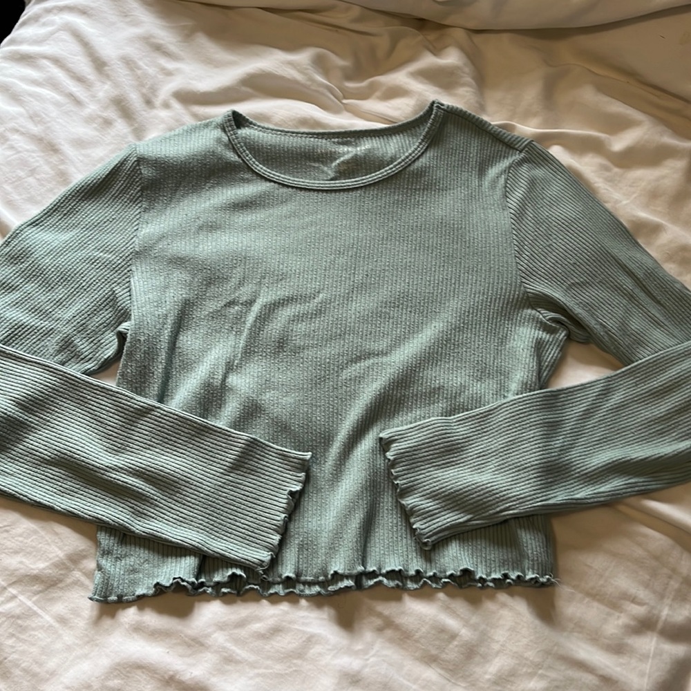 American Eagle ribbed long sleeve